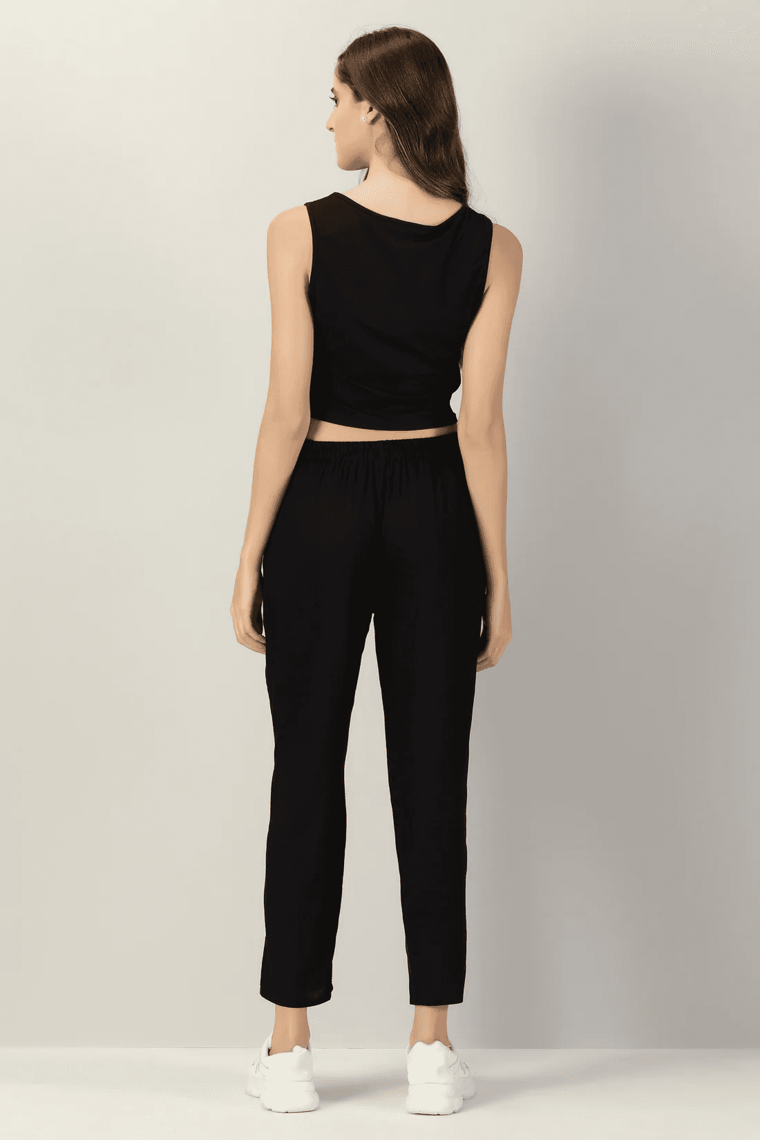 Black Straight Pant